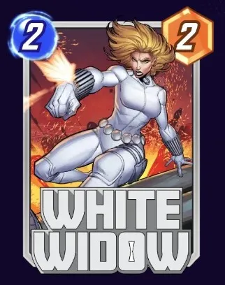White Widow card