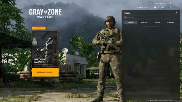 gray zone warfare main menu