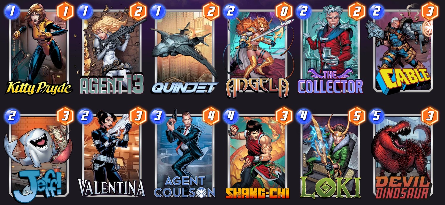 Best Valentina decks in Marvel Snap