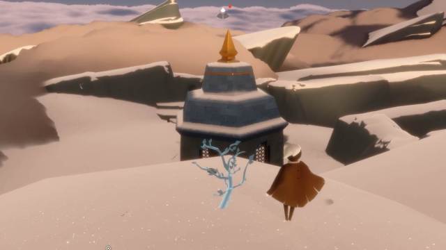 Sky: Children of the Light player is next to the Sapling in Valley of Triumph