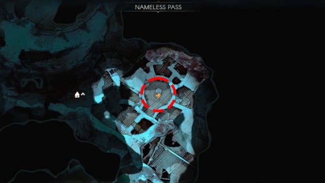 map with Finley's location in NRFTW