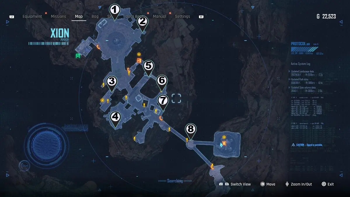 All Can locations in Stellar Blade