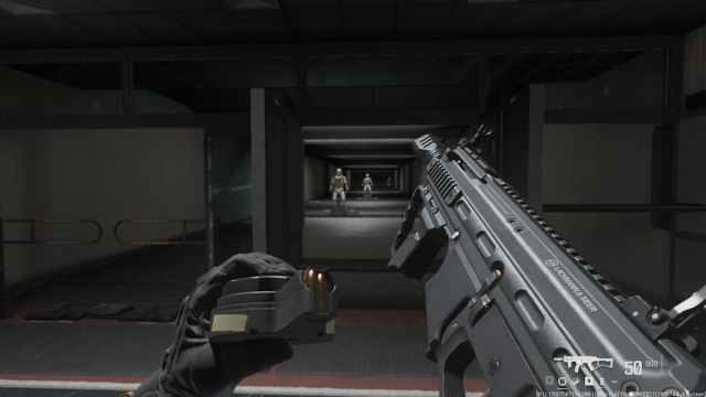 The Striker-9 reload animation in MW3.