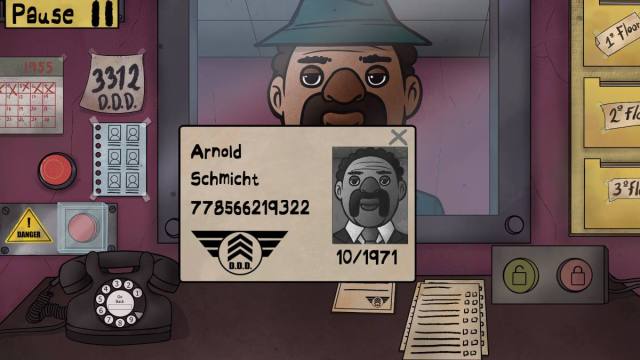 Arnold and his ID in That's not my Neighbor