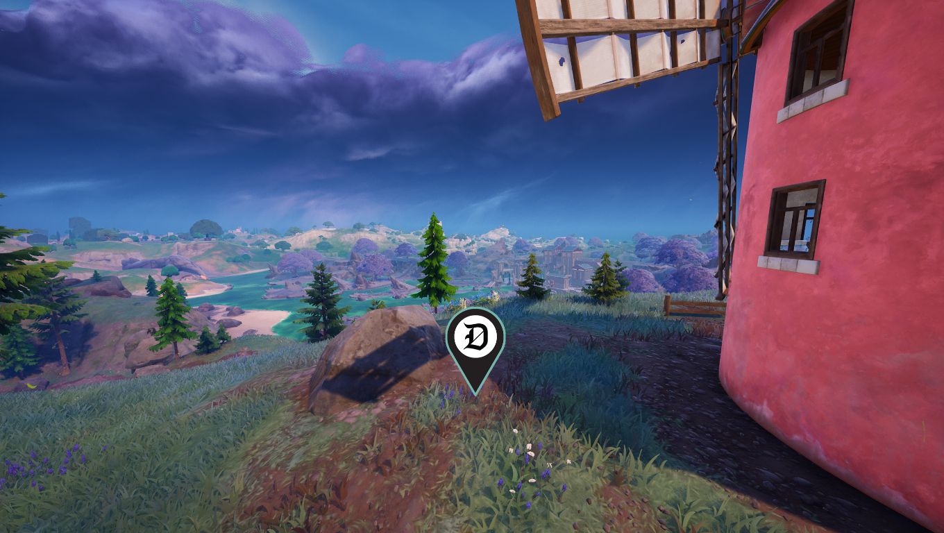 Location for digging for Fortnite Quest
