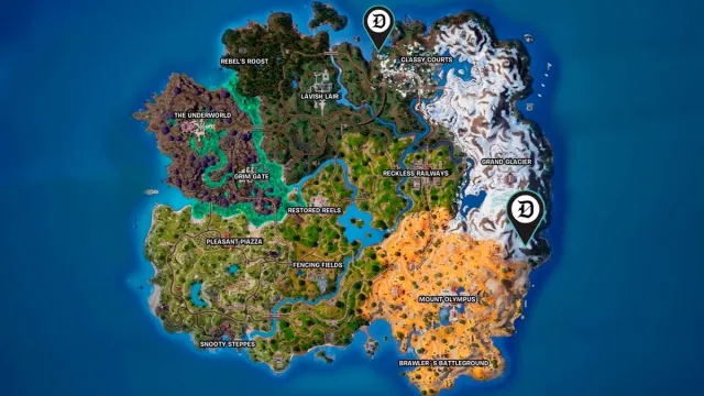 water shrine locations on the FN map
