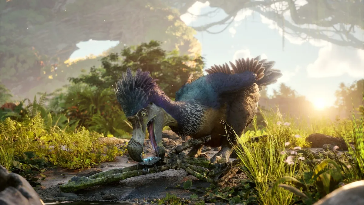 An in-game scene from Ark 2