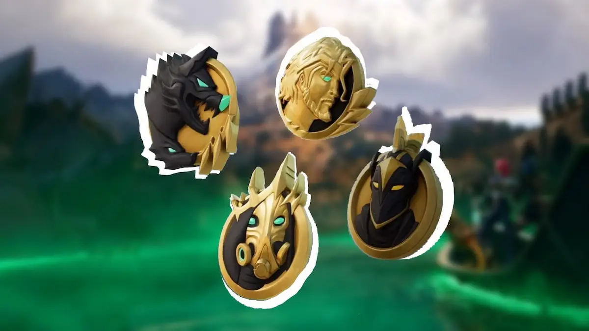 All four Aspects of the Gods in Fortnite.