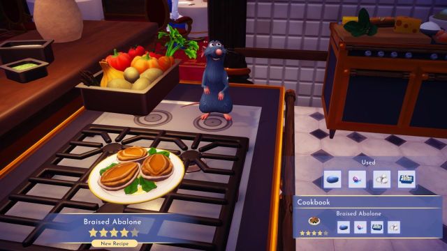 braised abalone recipe in disney dreamlight valley