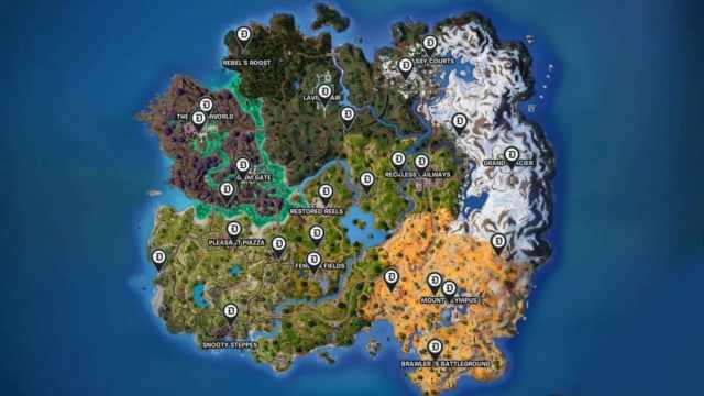 All Cabbage Cart locations in Fortnite.