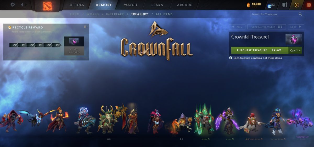 Dota 2 Crownfall: все новые тайны, сокровища и как их разблокировать