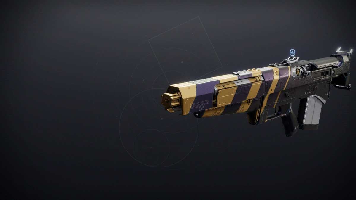 The Blast Furnace pulse rifle from Destiny 2.