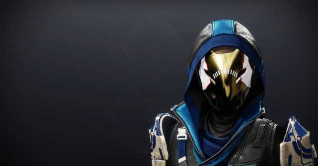 The Celestial Nighthawk Exotic helmet from Destiny 2.