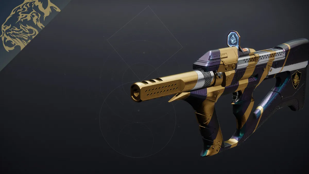 The Recluse's BRAVE version, a submachine gun, in Destiny 2.