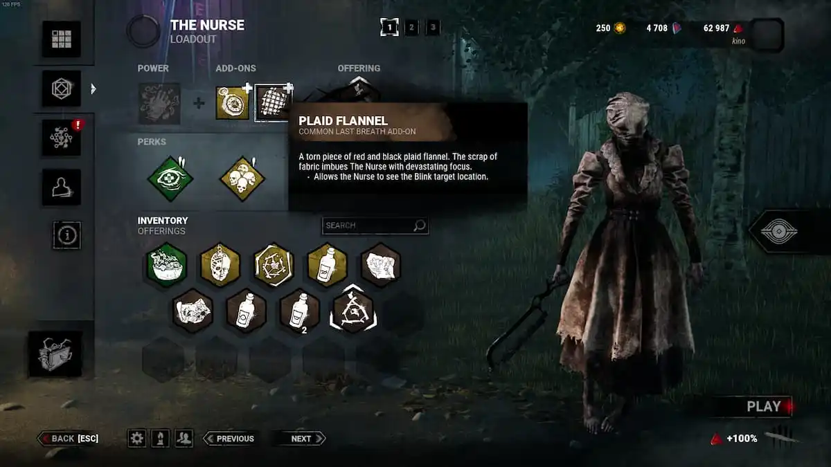 These are the best builds for The Nurse in Dead by Daylight