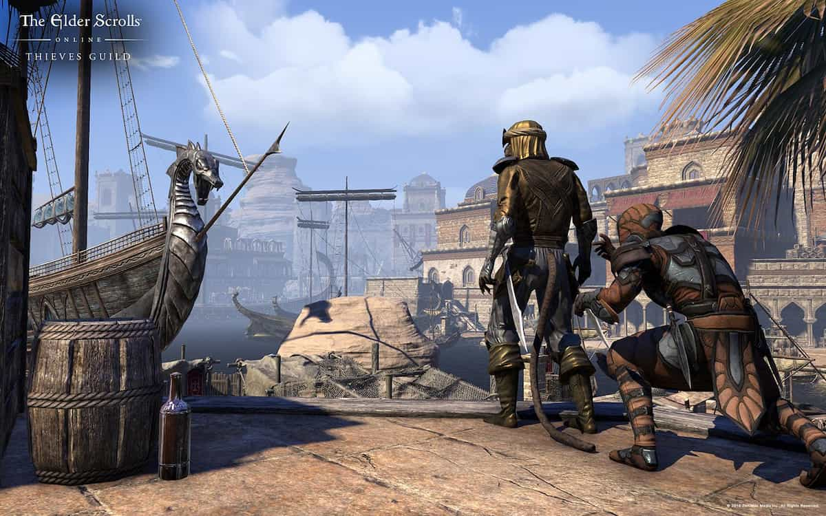 Elder Scrolls Online дарит игрокам бесплатное DLC «Гильдия воров», если они совершат одно простое преступление