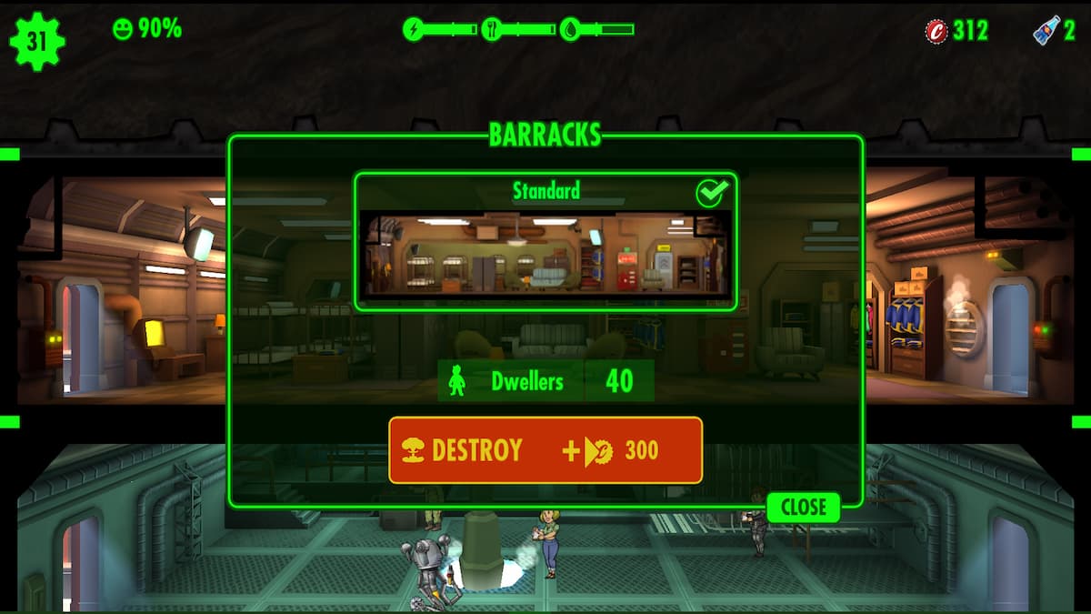 Как использовать темы в Fallout Shelter