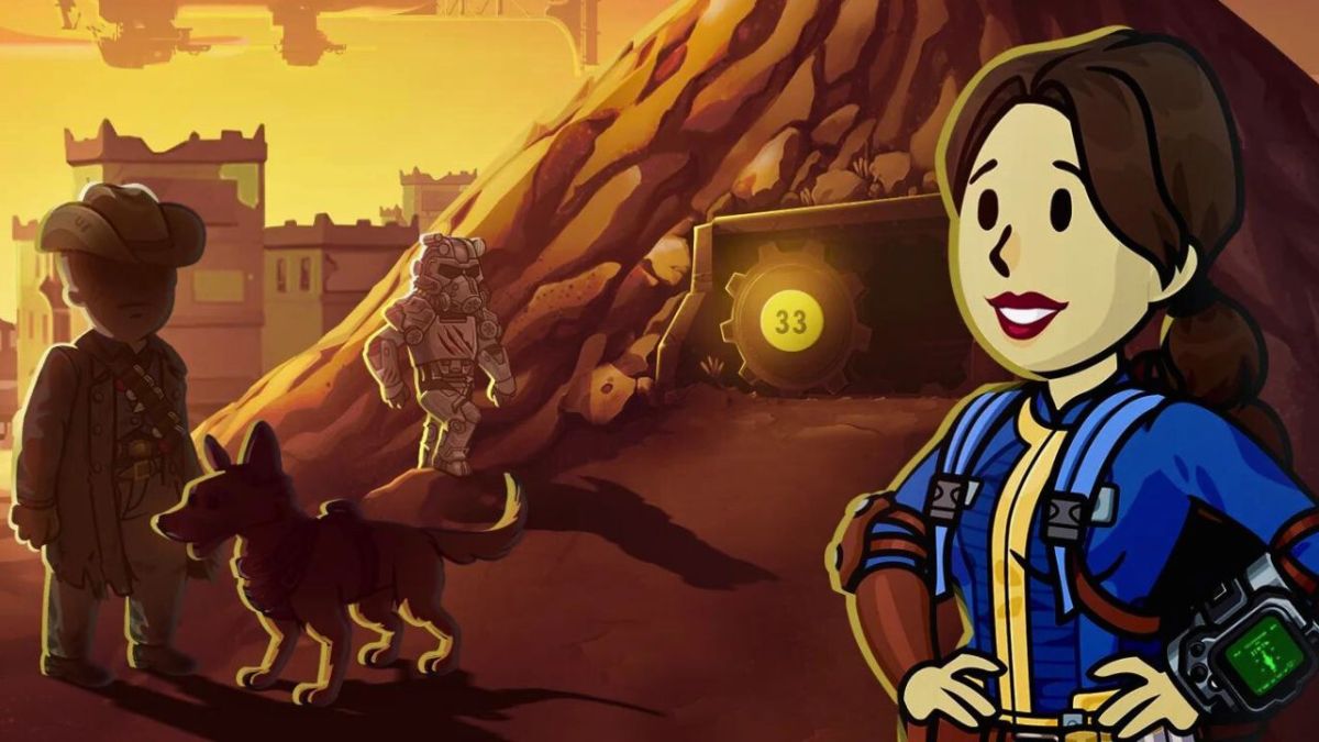 Lucy, Maximus, and The Ghoul from fallout in fallout shelter