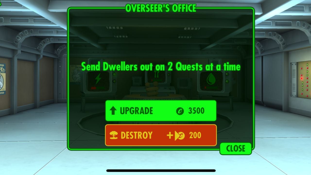 How to unlock and use the Overseer’s Office in Fallout Shelter