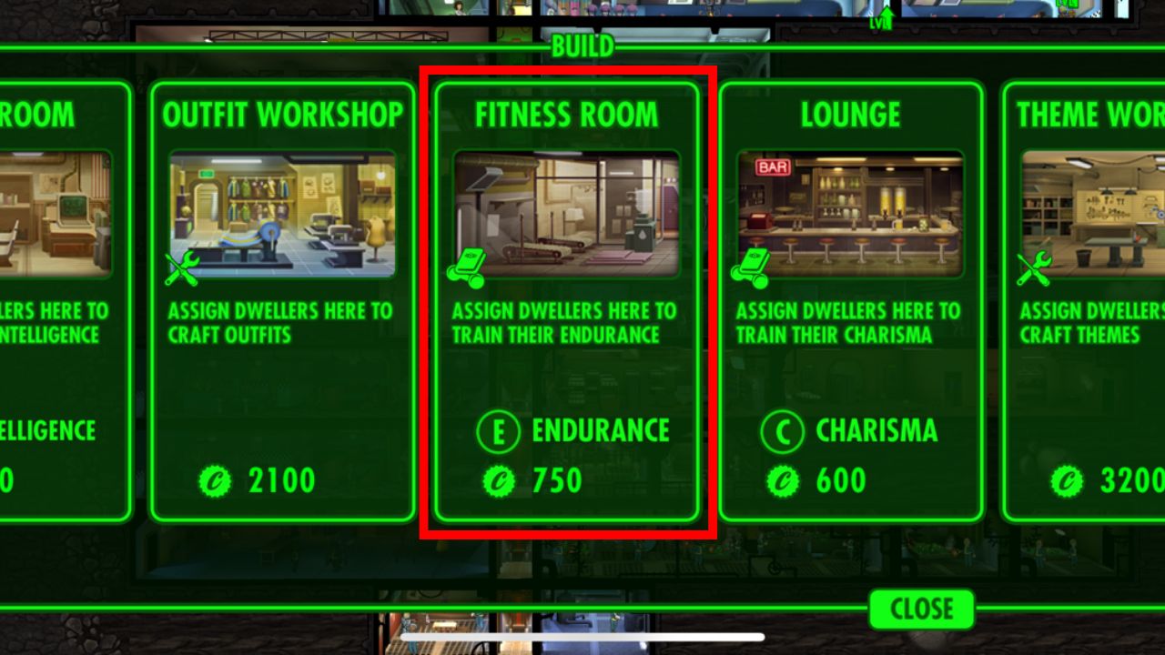 What does Endurance do in Fallout Shelter?