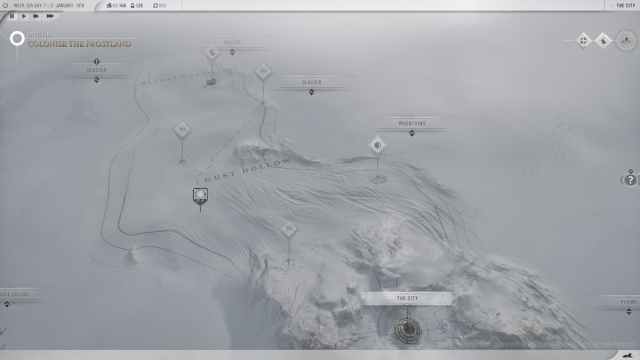 Frostland map in Frostpunk 2