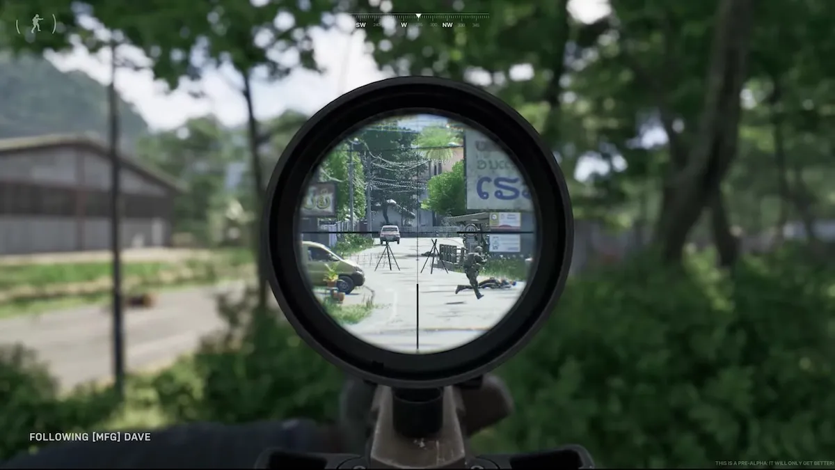 A sniper in Gray Zone Warfare.