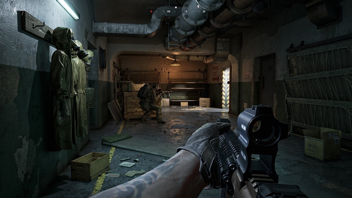 An indoors environment in Gray Zone Warfare.