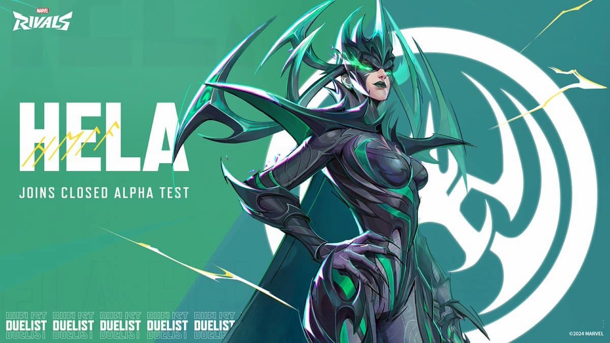 Hela, Asgardian goddess of death, joins Marvel Rivals roster in time for closed alpha test