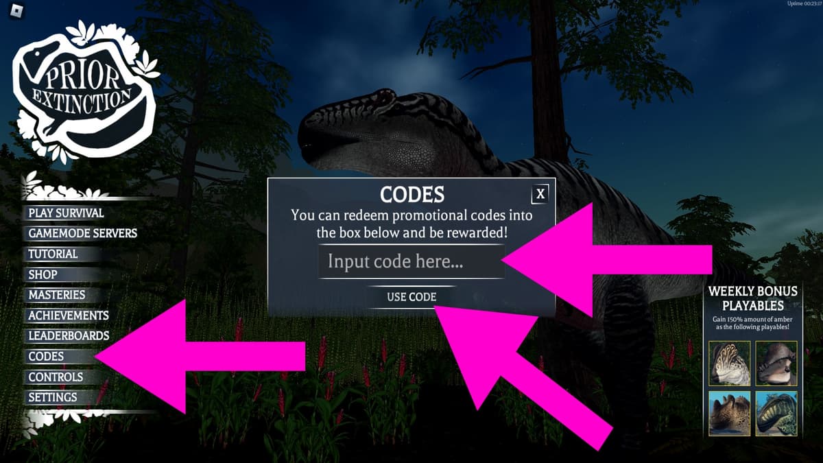 Prior Extinction codes (April 2024) Dot Esports