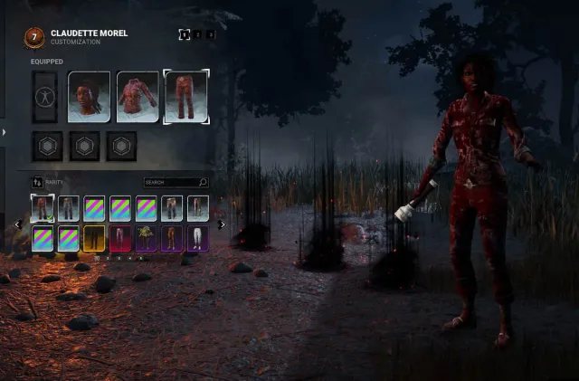 Claudette in Dead by Daylight using the classic model