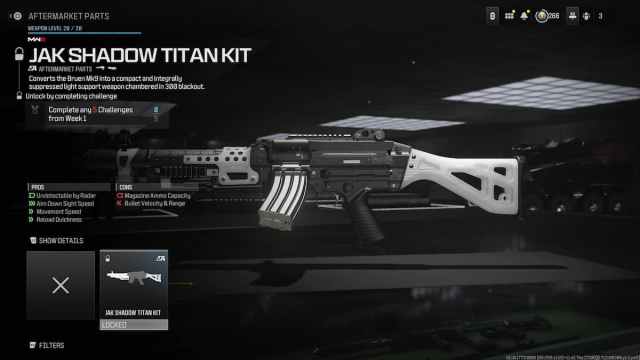 JAK Shadow titan Kit in MW3