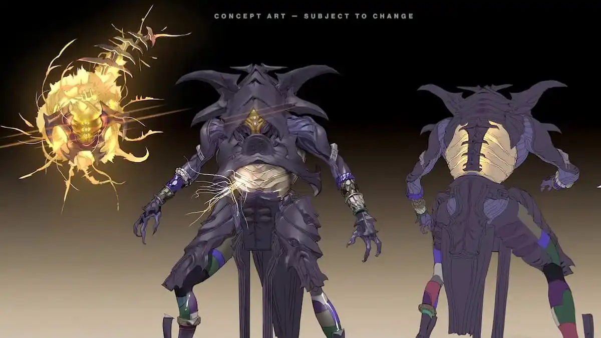 The Dread enemy in Destiny 2 concept art