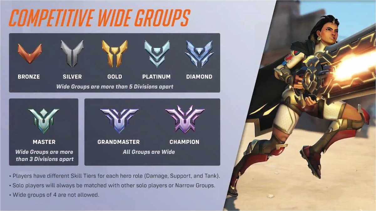 Competitive Wide Groups in Overwatch 2