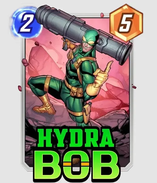 Hydra Bob Marvel Snap card