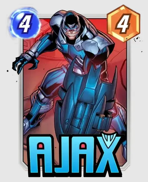 Ajax Marvel Snap card