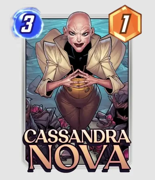 Cassandra Nova Marvel Snap card