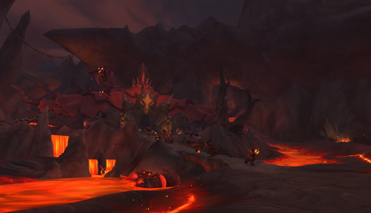 Dragonbane Keep in World of Warcraft Dragonflight