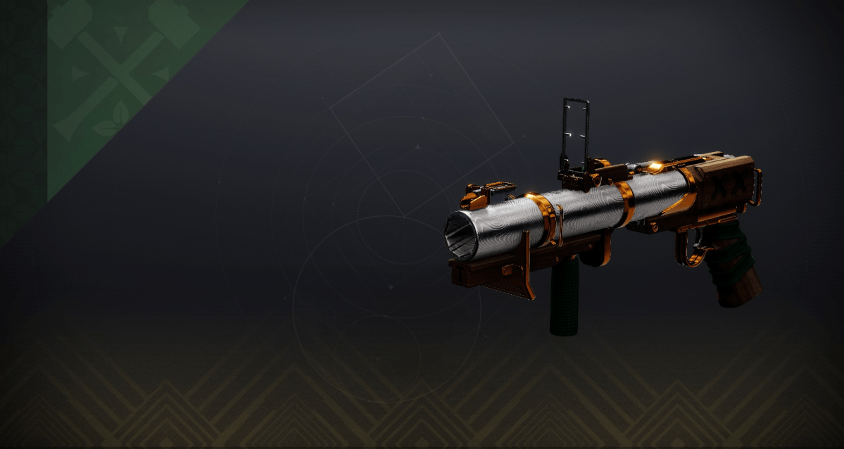The Tusk of the Boar Wave-Frame grenade launcher in Destiny 2.