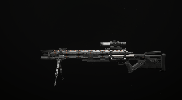 A MORS sniper rifle from Modern Warfare 3.