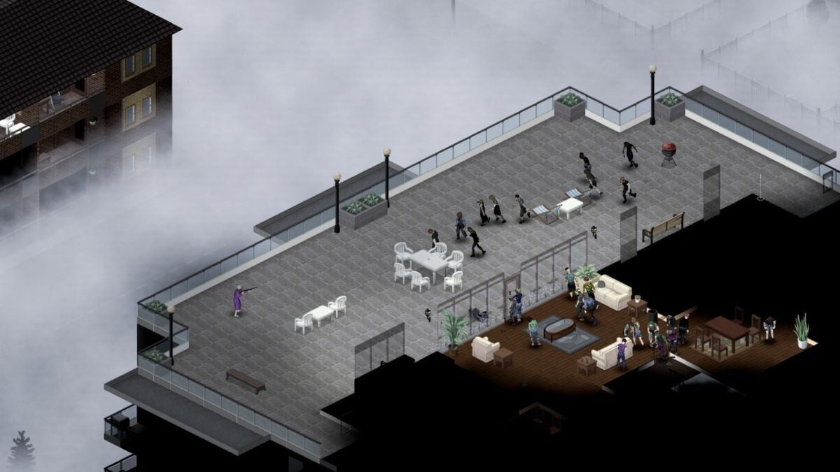A screengrab of Project Zomboid