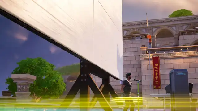 The Restored Reel's stage in Fortnite.