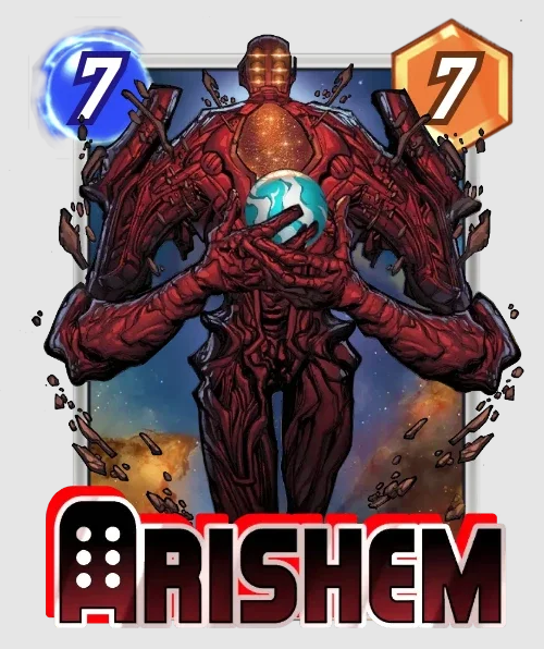 Arishem Marvel Snap card