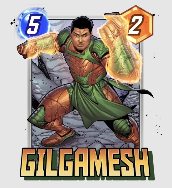 Gilgamesh Marvel Snap card
