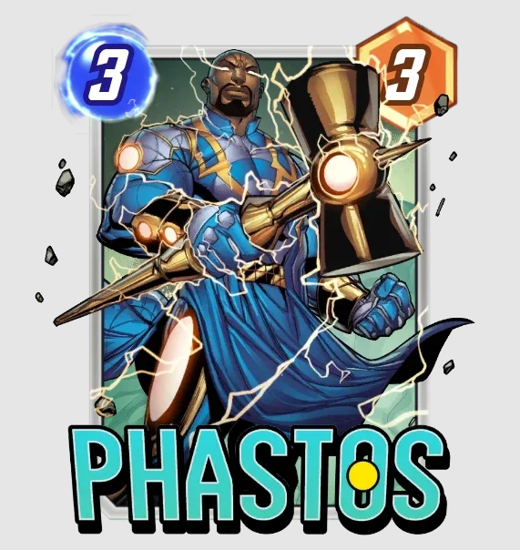 Phastos Marvel Snap card
