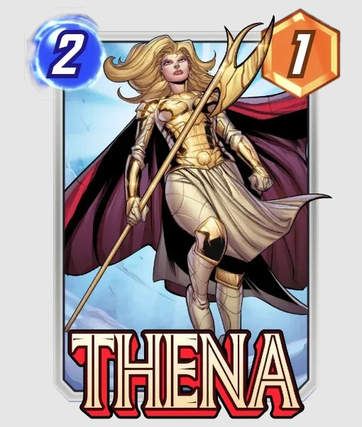 Thena Marvel Snap card