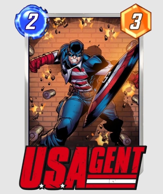U.S. Agent Marvel Snap card