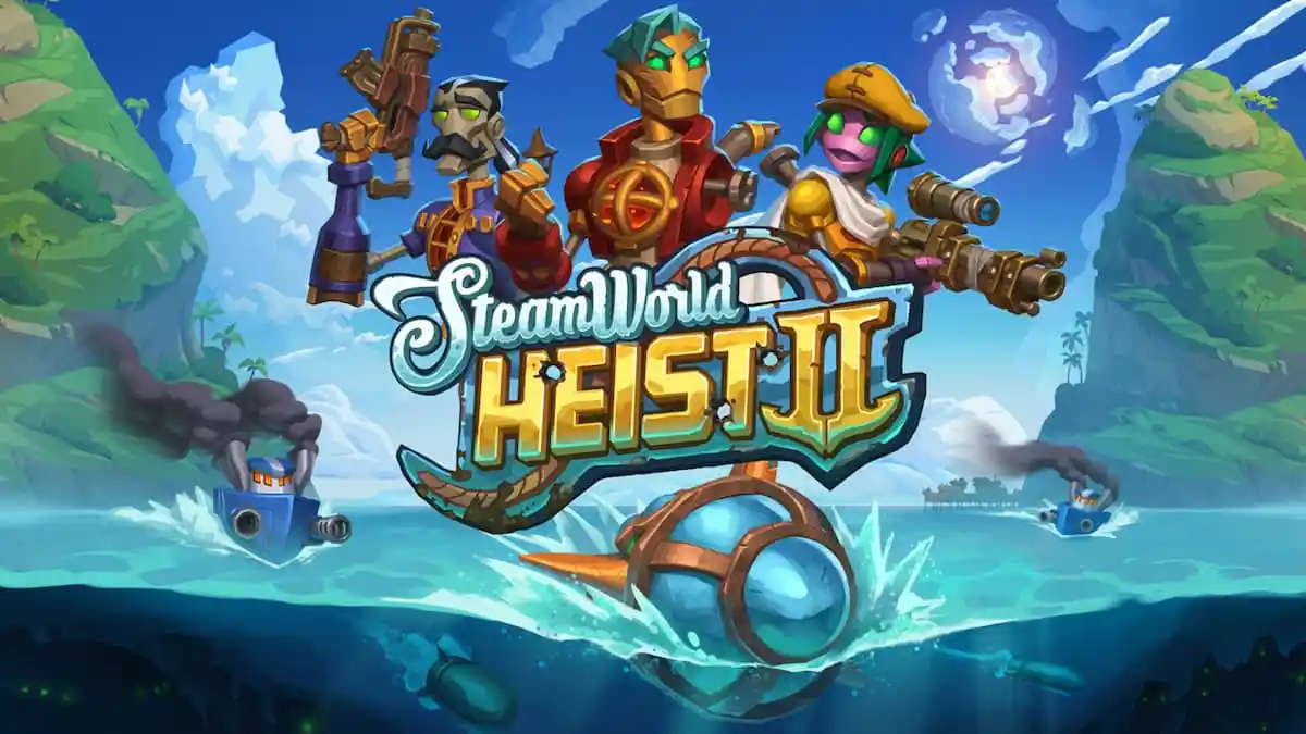 Promotional artwork for Steamworld Heist 2.