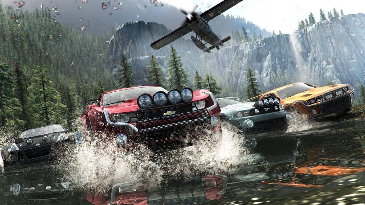 Promotional image showing  cars in The Crew.