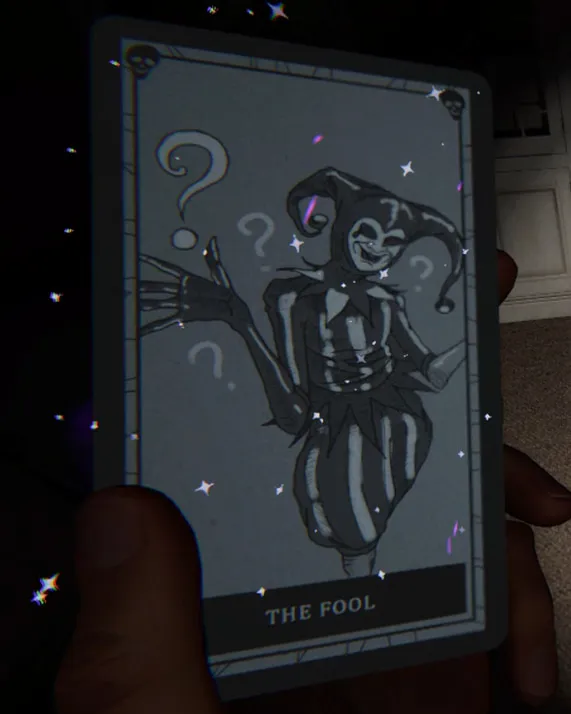 The Fool card in Phasmophobia.