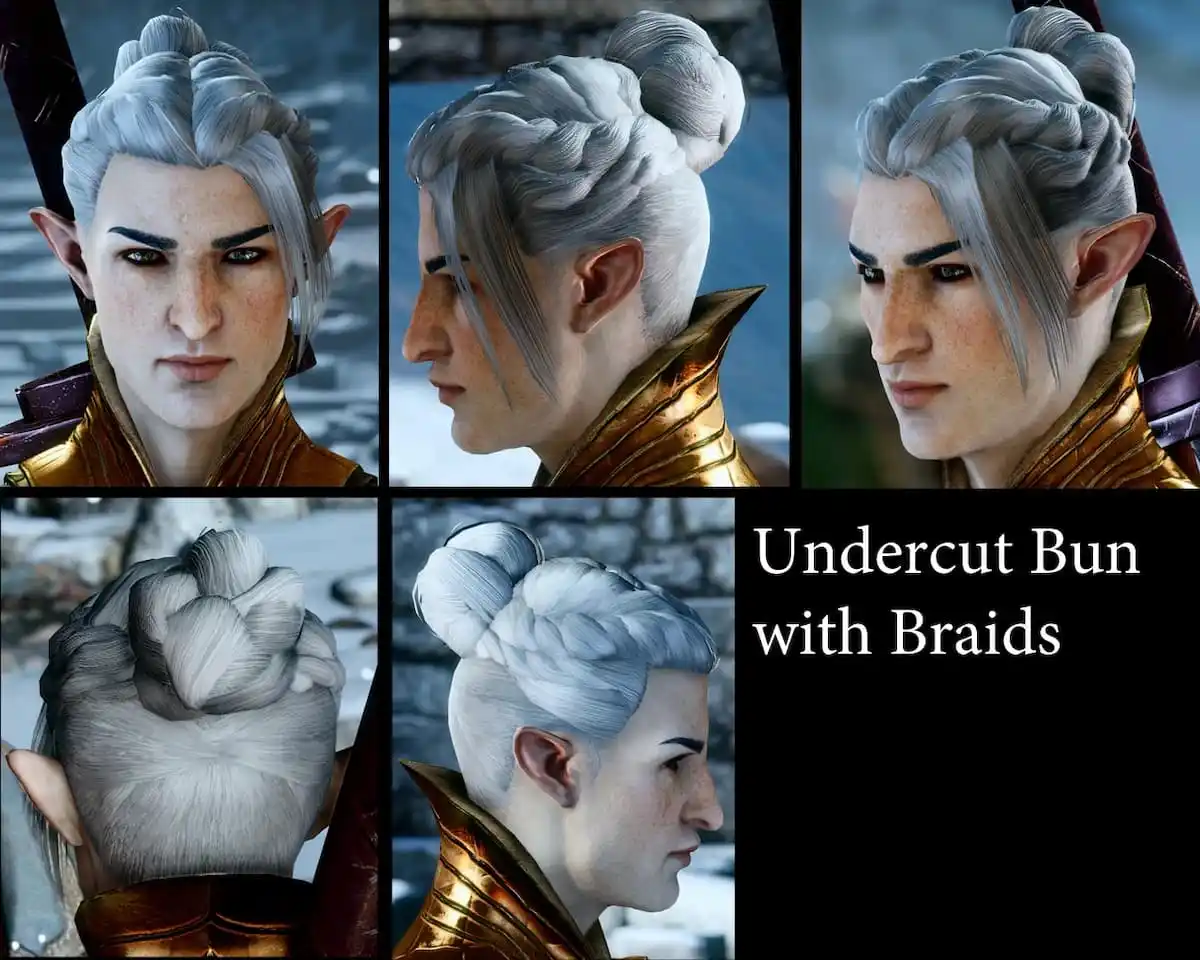 An image of the SK Hair Pack Dragon Age: Inquisition mod